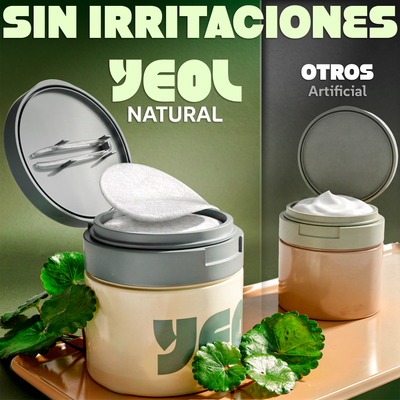 YEOL · Discos faciales tonificantes e iluminadores