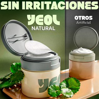 YEOL · Discos faciales tonificantes e iluminadores