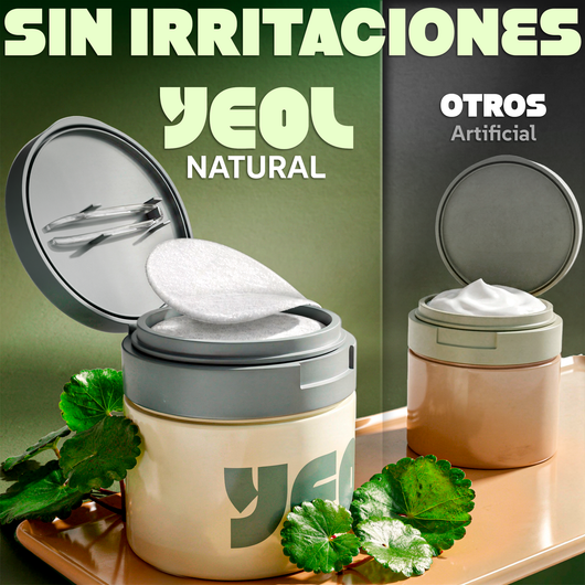 YEOL · Discos faciales tonificantes e iluminadores